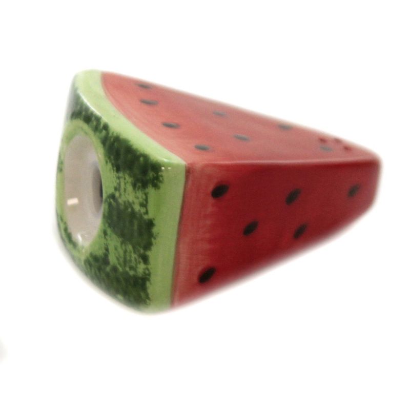 Tabletop 3.0" Watermelon Salt & Pepper Set Spring Summer Picnic Cosmos Gifts Corp.  -  Salt And Pepper Shaker Sets