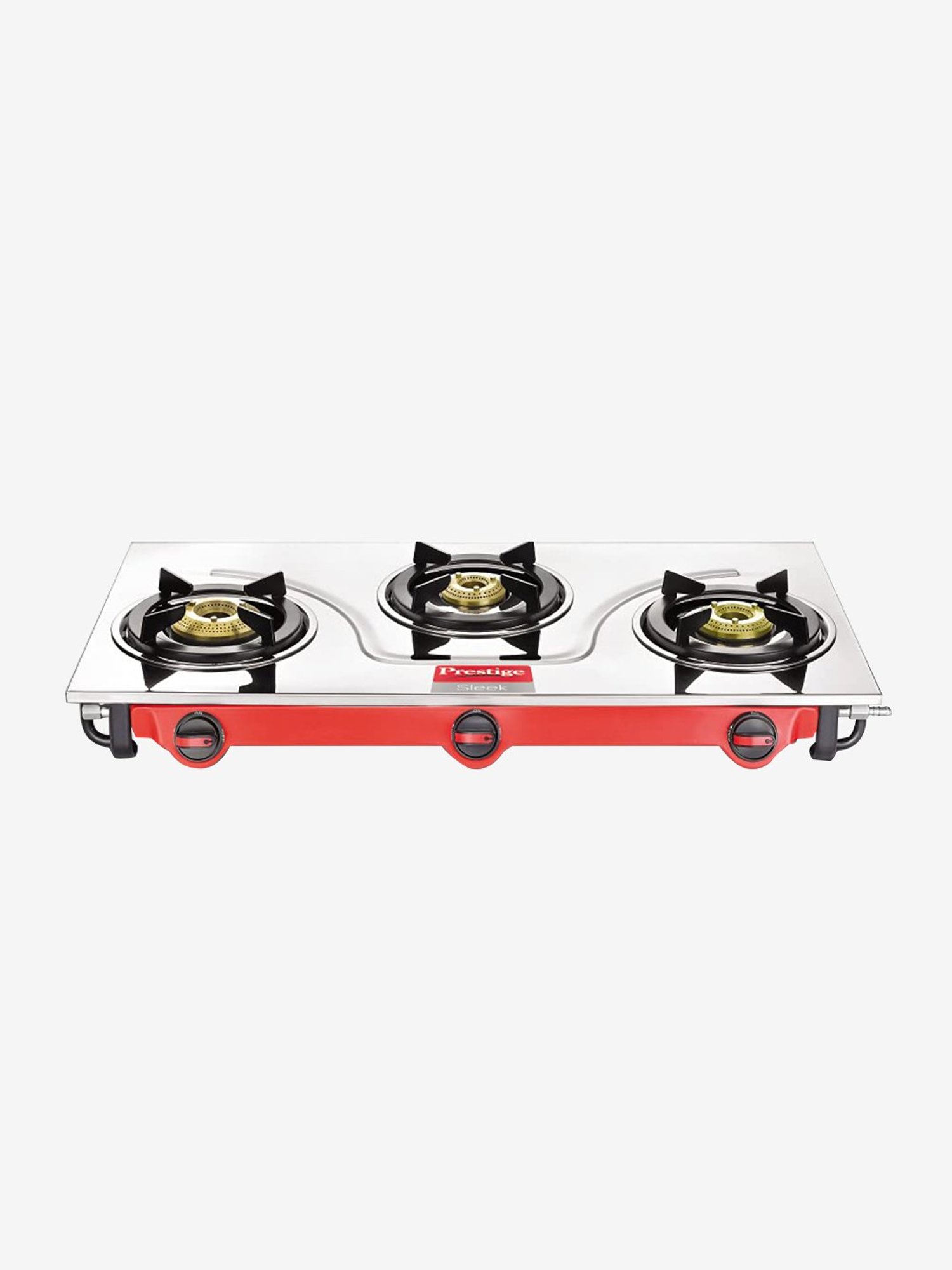Pigeon Blackline Smart Black Glass Manual Gas Stove (2 Burners)