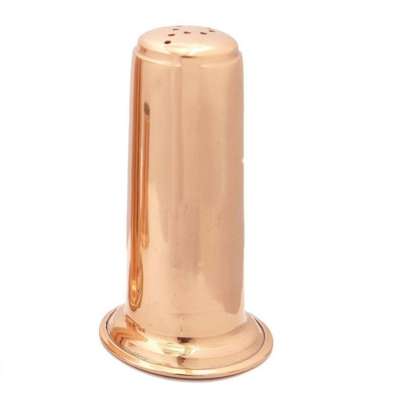 Old Dutch 3pc Copper Salt and Pepper Set with Toothpick Holder