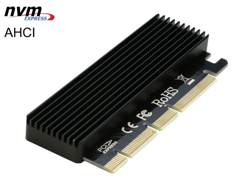 PCIe M.2 NGFF NVMe AHCI SSD to PCIE 4x 8x 16x Adapter Card for M Key 2230 2242 2260 2280 mm Size PCIe M.2 SSD Full Speed like Samsung XP941, SM951(NVMe), 950, PM961, 960EVO, SM961, PM951, 960EVO.
