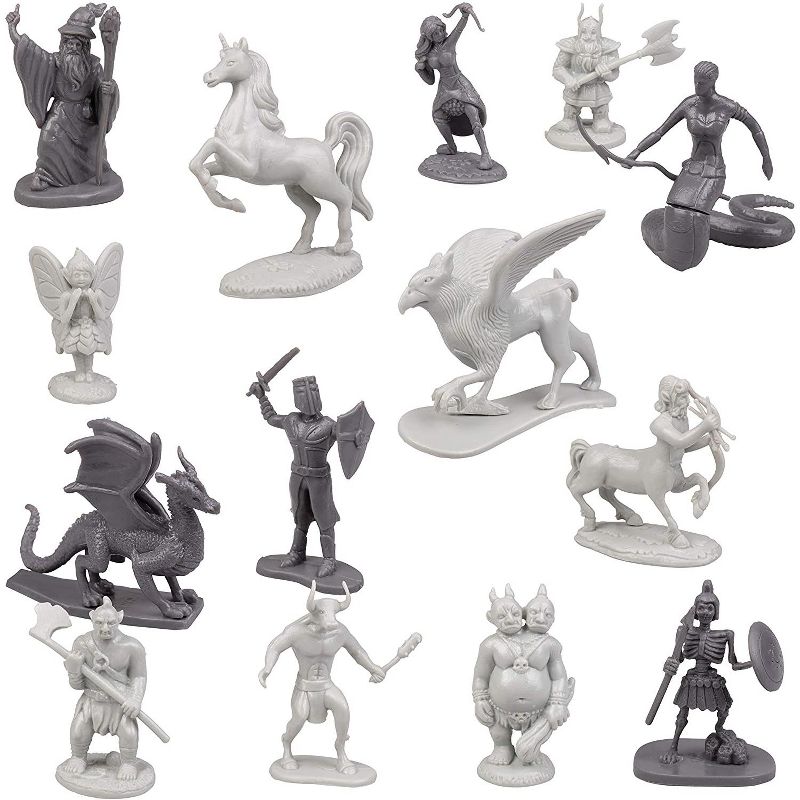 Hingfat Fantasy Creature Action Figure Toy Playset, 98 Pieces