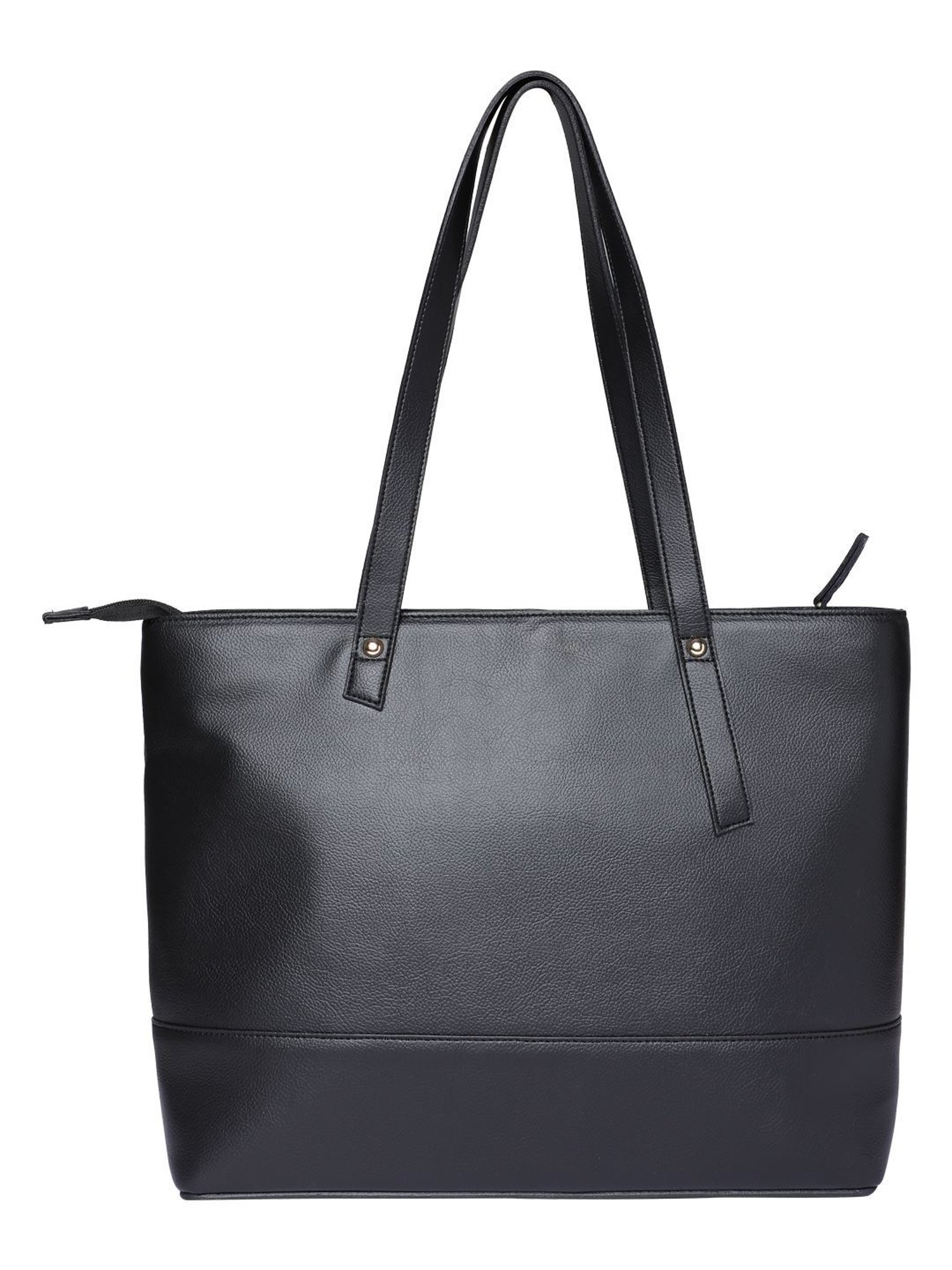 Horra Black Medium Tote Bag