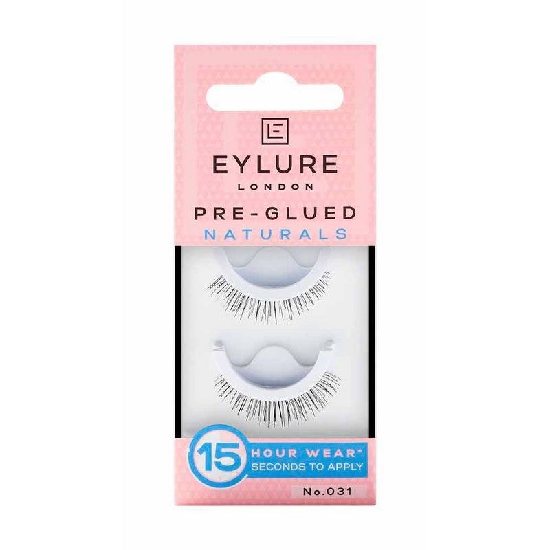 Eylure False Eyelashes Pre-Glued Naturals No. 031 - 1pr