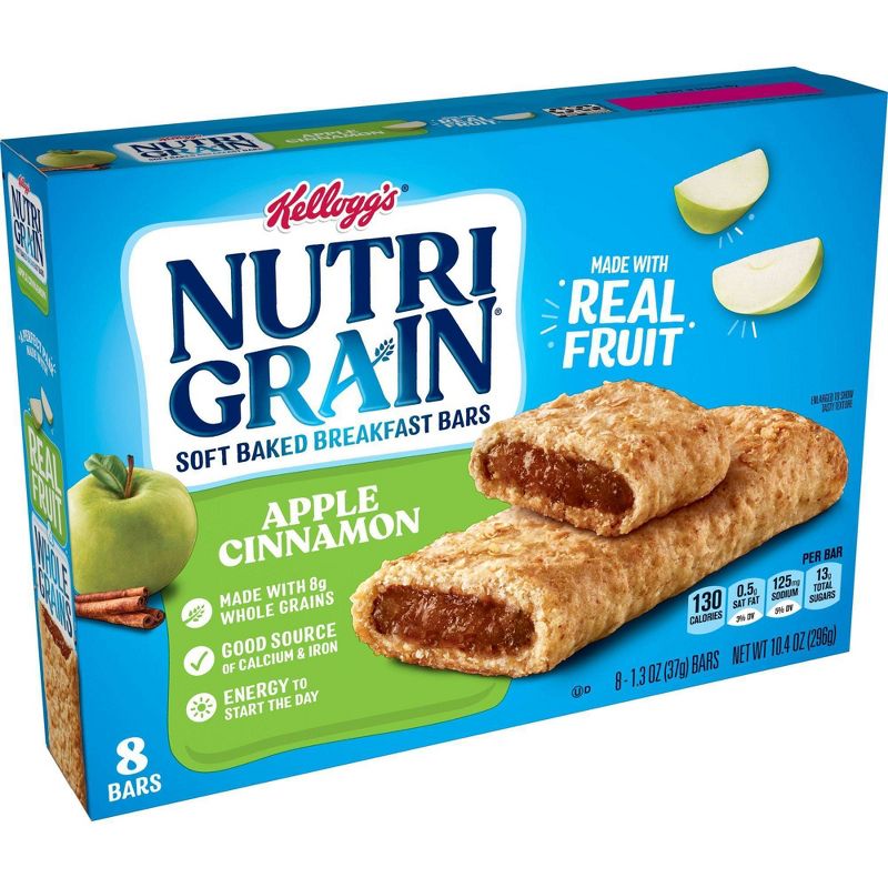 Nutri-Grain Apple Cinnamon Cereal Bars - 8ct - Kellogg's