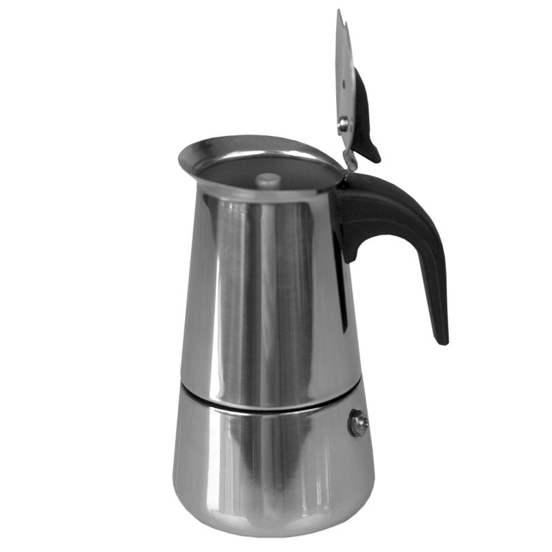 Bialetti 3 Cup Moka Stovetop Espresso Maker - Silver