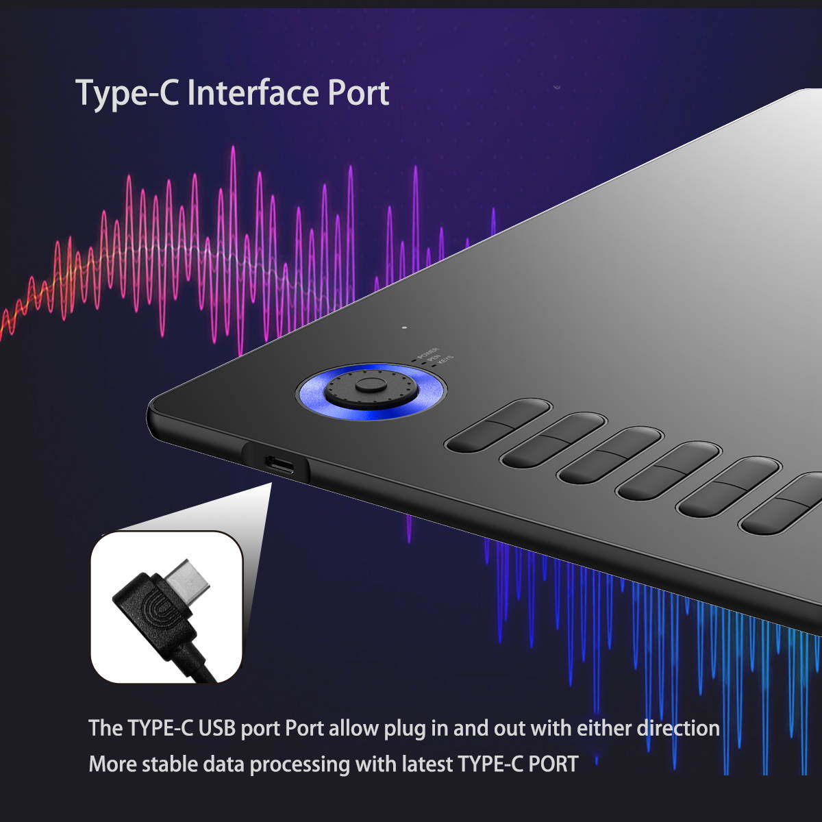 VEIKK A15 Pro Graphics Drawing Tablet 10 x 6 inch Digital Drawing Tablet with 12 Hotkeys and a Quick Dial (8192 Level Pressure Battery -Free Stylus)