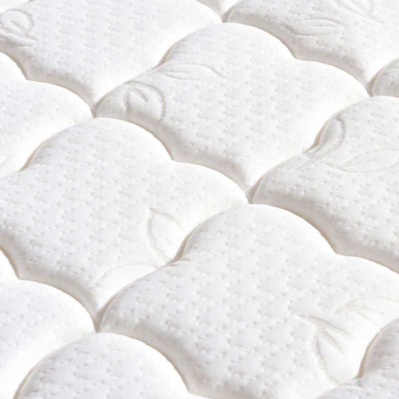 Classic Brands 8 Inch Memory Foam Adjustable Base Friendly Medium Firm Mattress with Knit Cover and Support Layer, Queen, White