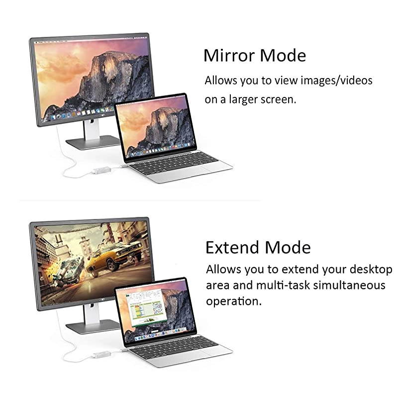 USB-C to Mini DisplayPort Adapter, USB 3.1 Type C (Thunderbolt 3) to Mini DP Adapter 4K Compatible with Lenovo T470, MacBook Pro to LED Cinema Display /Dell Monitor, etc - Silver