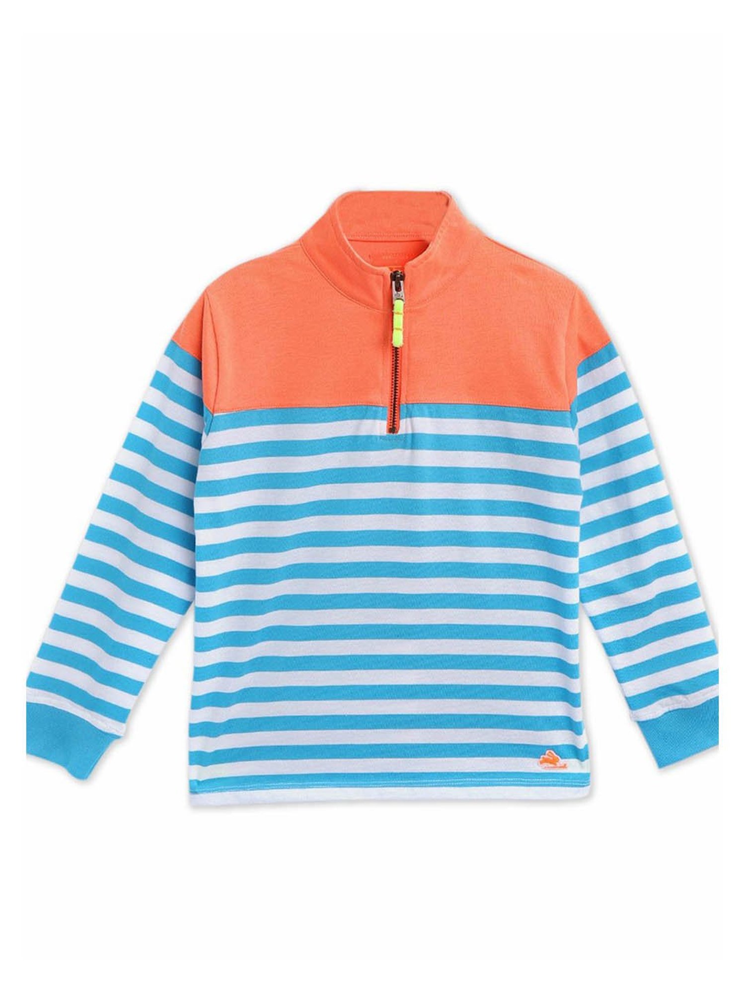 Cherry Crumble By Nitt Hyman Kids Multicolor Striped Sweatshirt