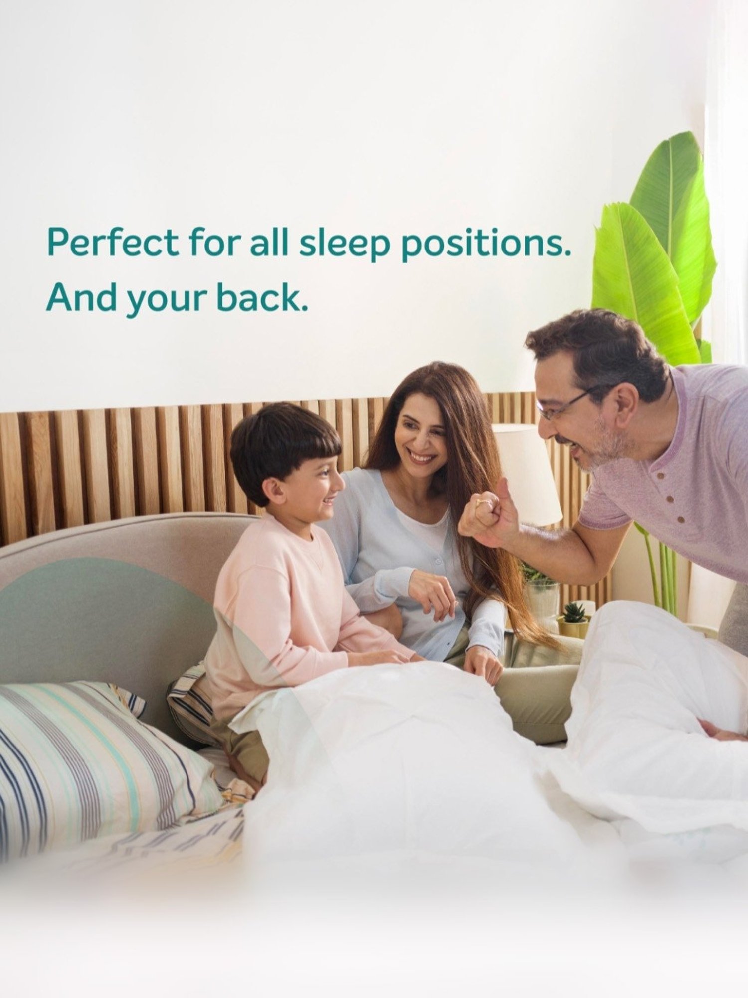 Sleepwell Purple Memory Foam Single Ortho Mattress