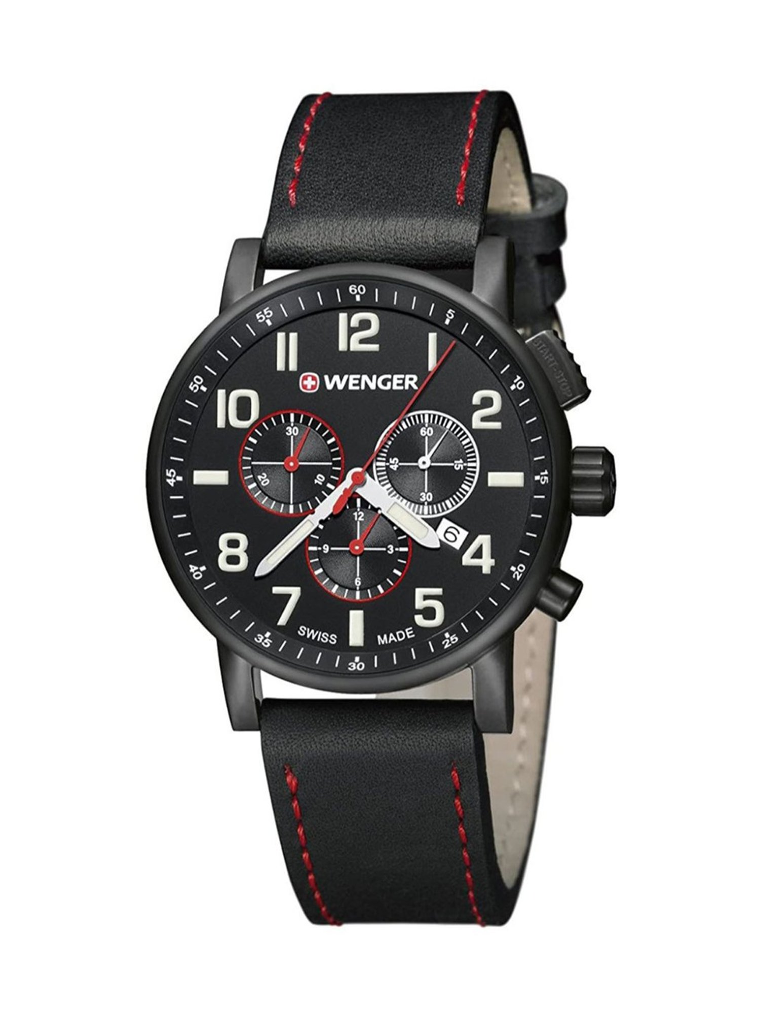 Wenger 01.0343.104 Attitude Chronograph Swiss Made Watch for Men