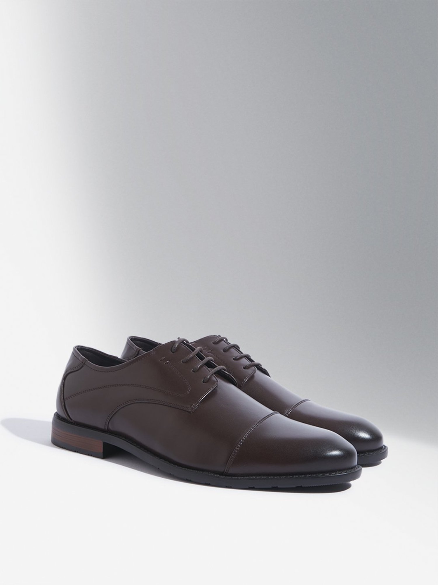 SOLEPLAY by Westside Brown Lace-Up Shoes