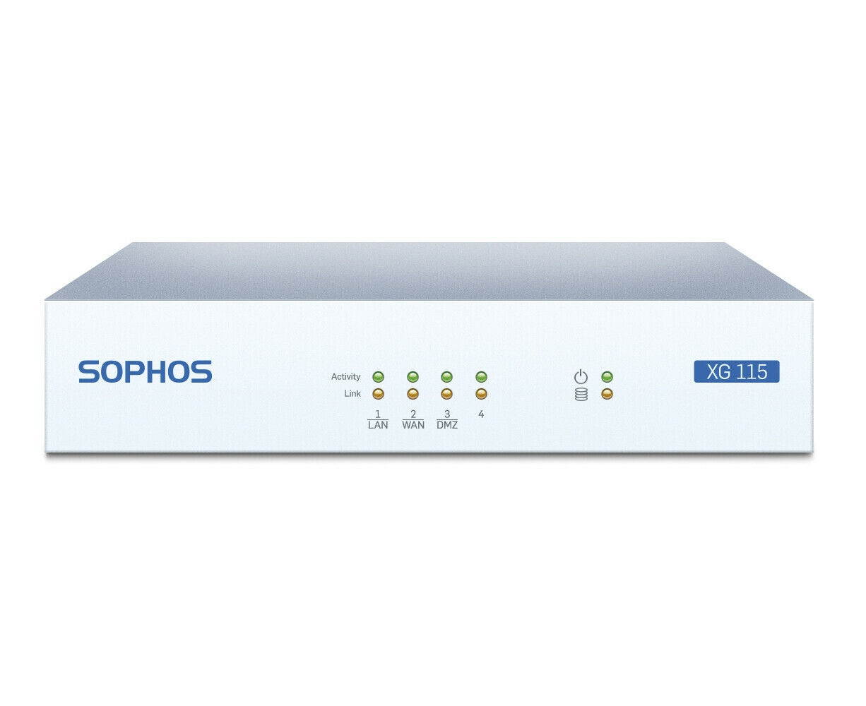 Sophos XG 115 Rev.2 Next-Gen VPN Firewall Appliance