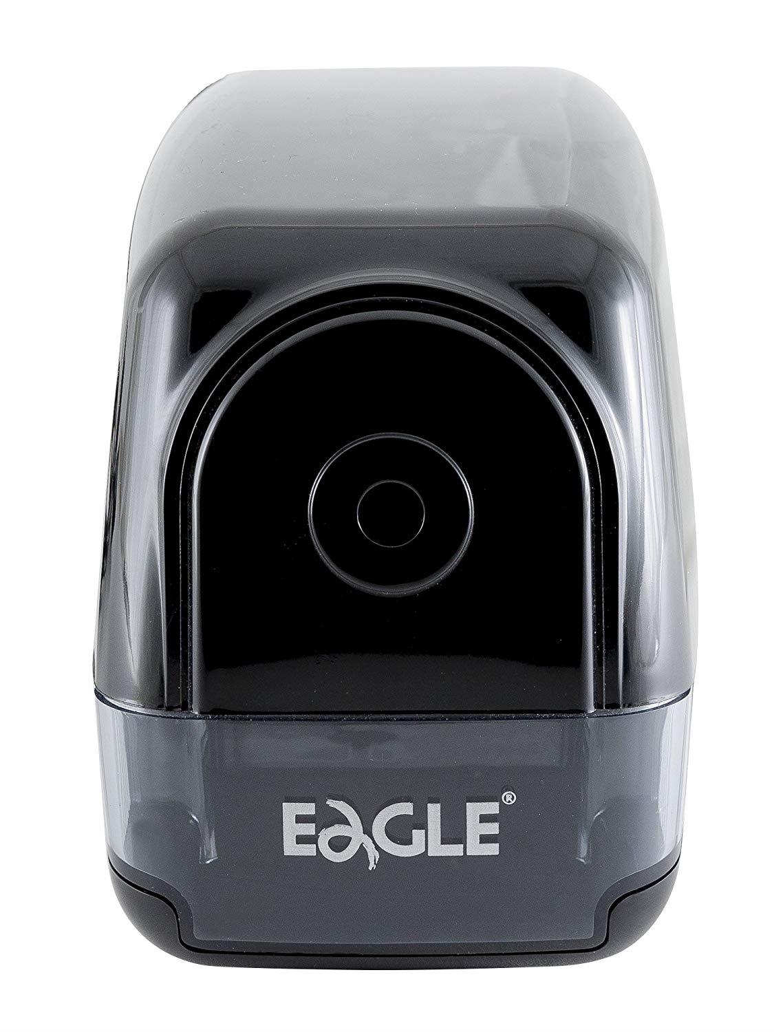 Eagle Electric Pencil Sharpener - Heavy Duty Helical Blade- Medium Use Motor with Overheat Protection - Perfect for Regular Pencils - Best for School, Home, and Office Use