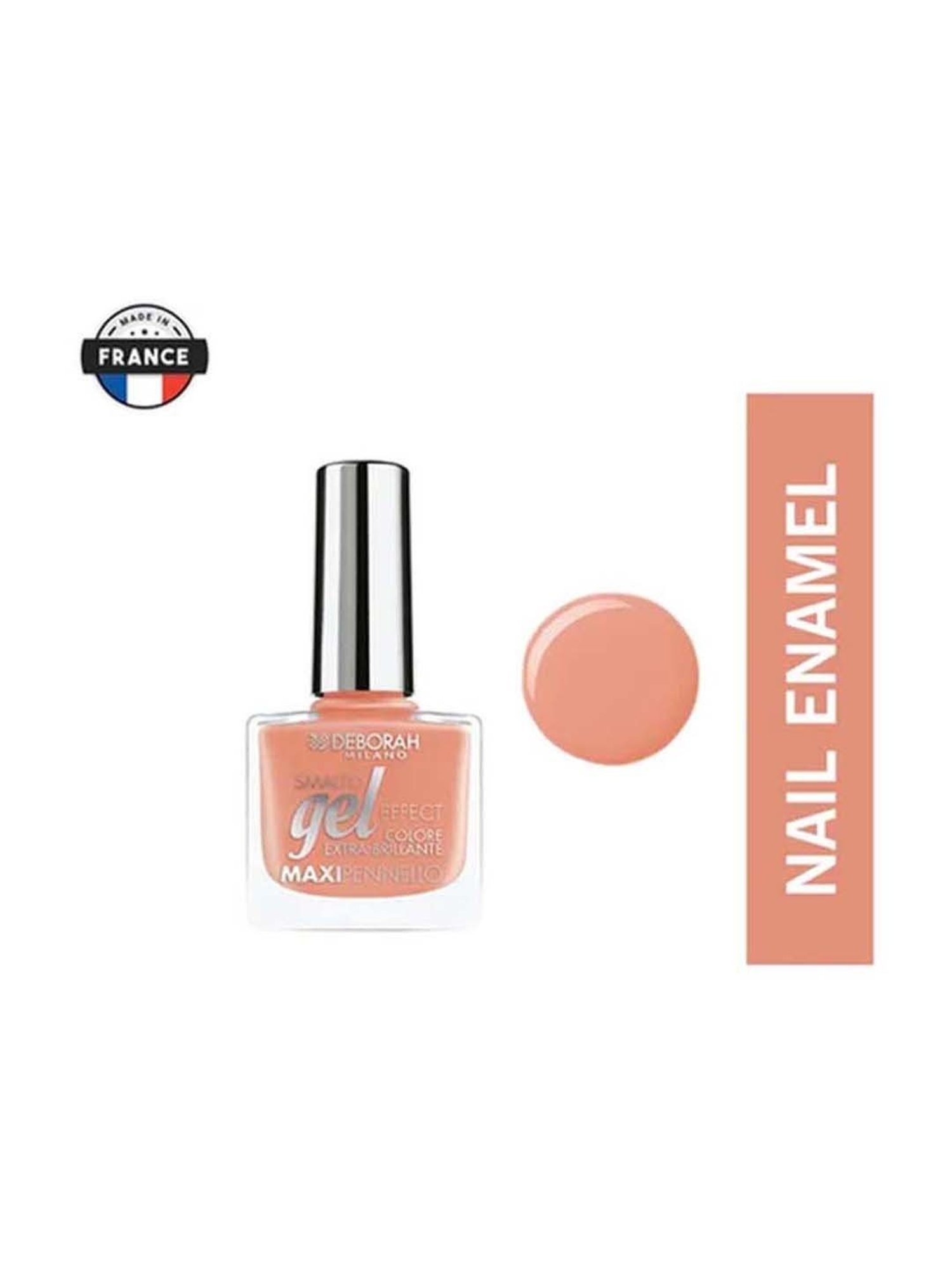 Deborah Milano Gel Effect Nail Polish 48 Coral Shell - 8.5 ml