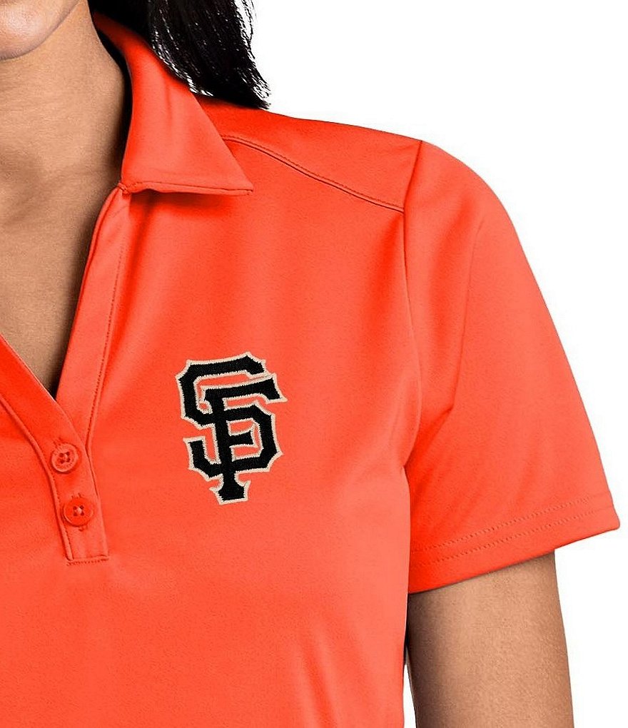 Antigua Women's MLB Tribute Short-Sleeve Polo Shirt