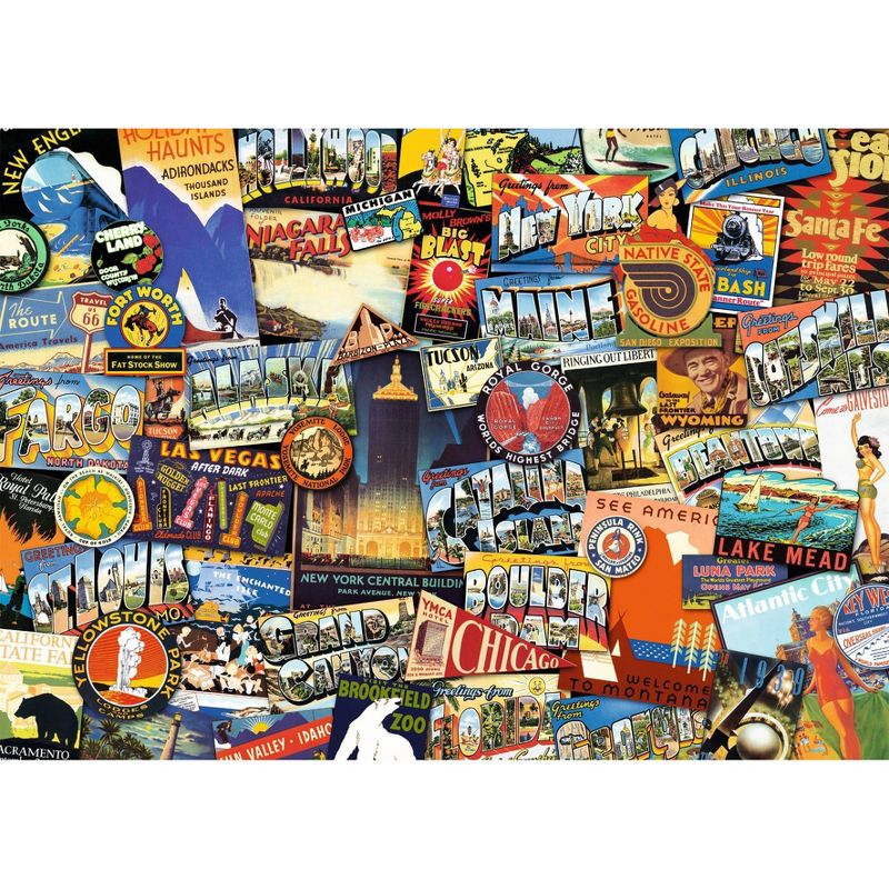 Ravensburger Road Trip USA Jigsaw Puzzle - 1000pc