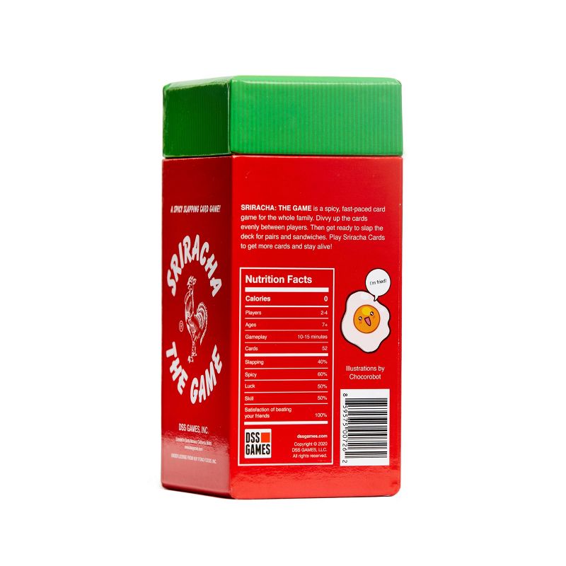 The Sriracha Game a Spicy Slapping Card Game