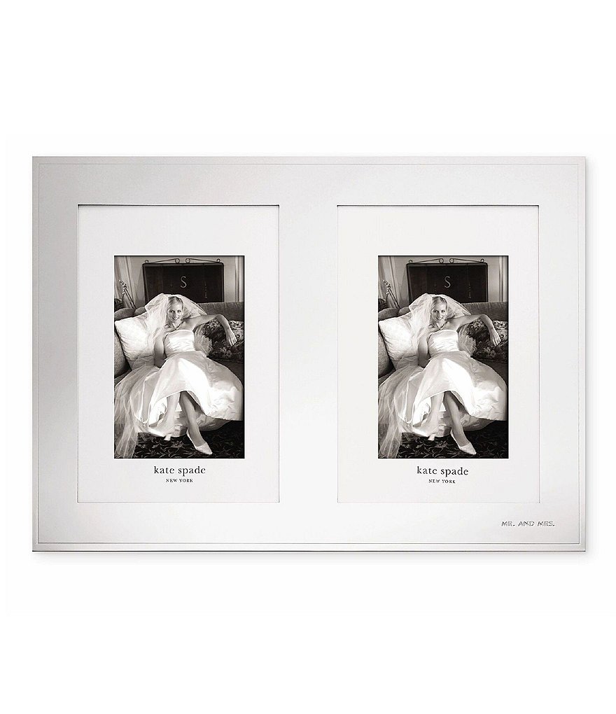 kate spade new york Darling Point Double Wedding Invitation/Photo Frame
