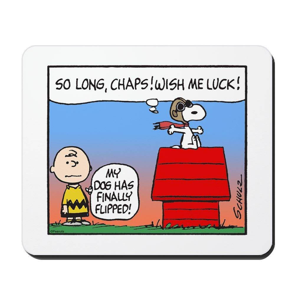 CafePress - Flying Ace's Farewell - Non-Slip Rubber Mousepad, Gaming Mouse Pad
