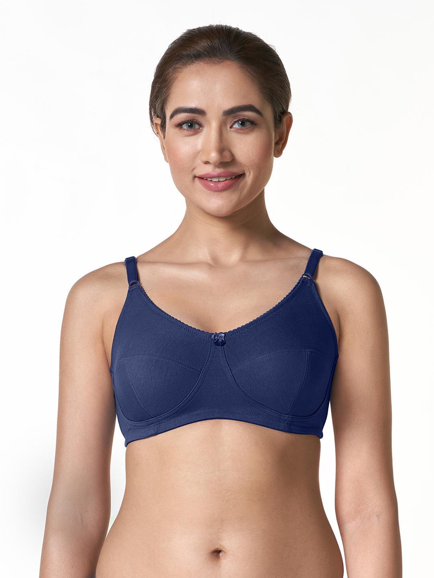 BLOSSOM Navy Full Coverage Everyday Bra