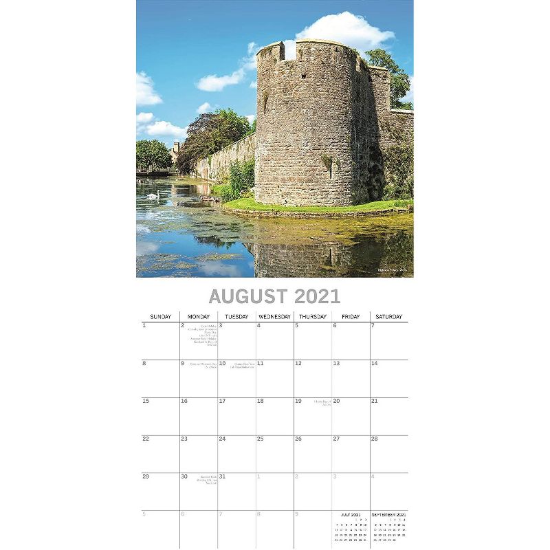 2021 The Everygirl Wall Calendar 15" x 12" Liam - Blue Sky