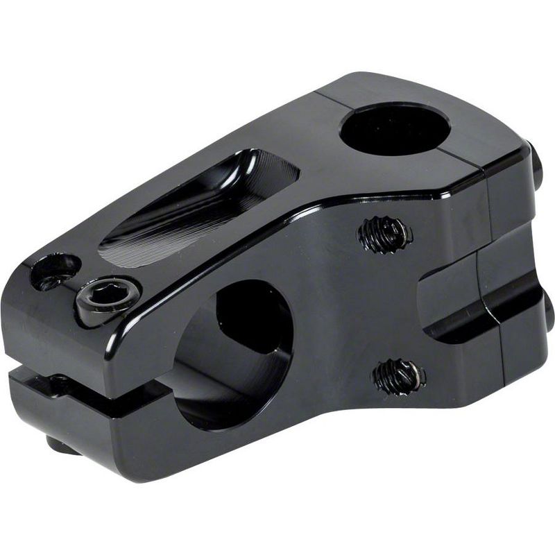 Eclat Domain BMX Stem Black 1-1/8" Steerer 22.2mm Clamp 50mm Reach 8.5mm Rise