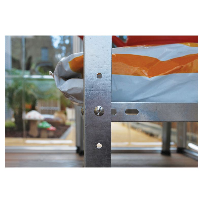 Steel Work Bench For Greenhouses - Silver - Palram