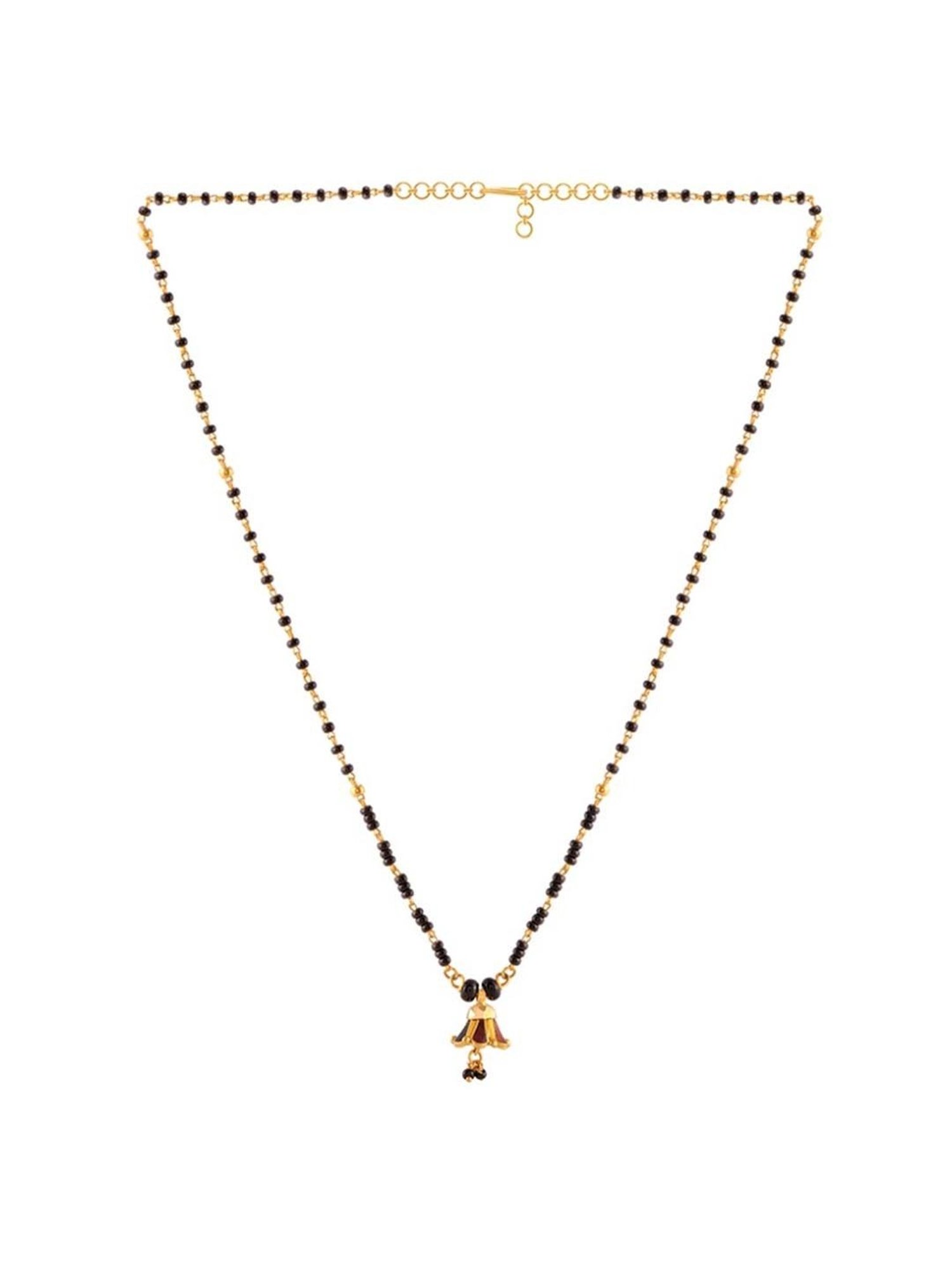P.N.Gadgil Jewellers Noir Grace 22k Gold Mangalsutra