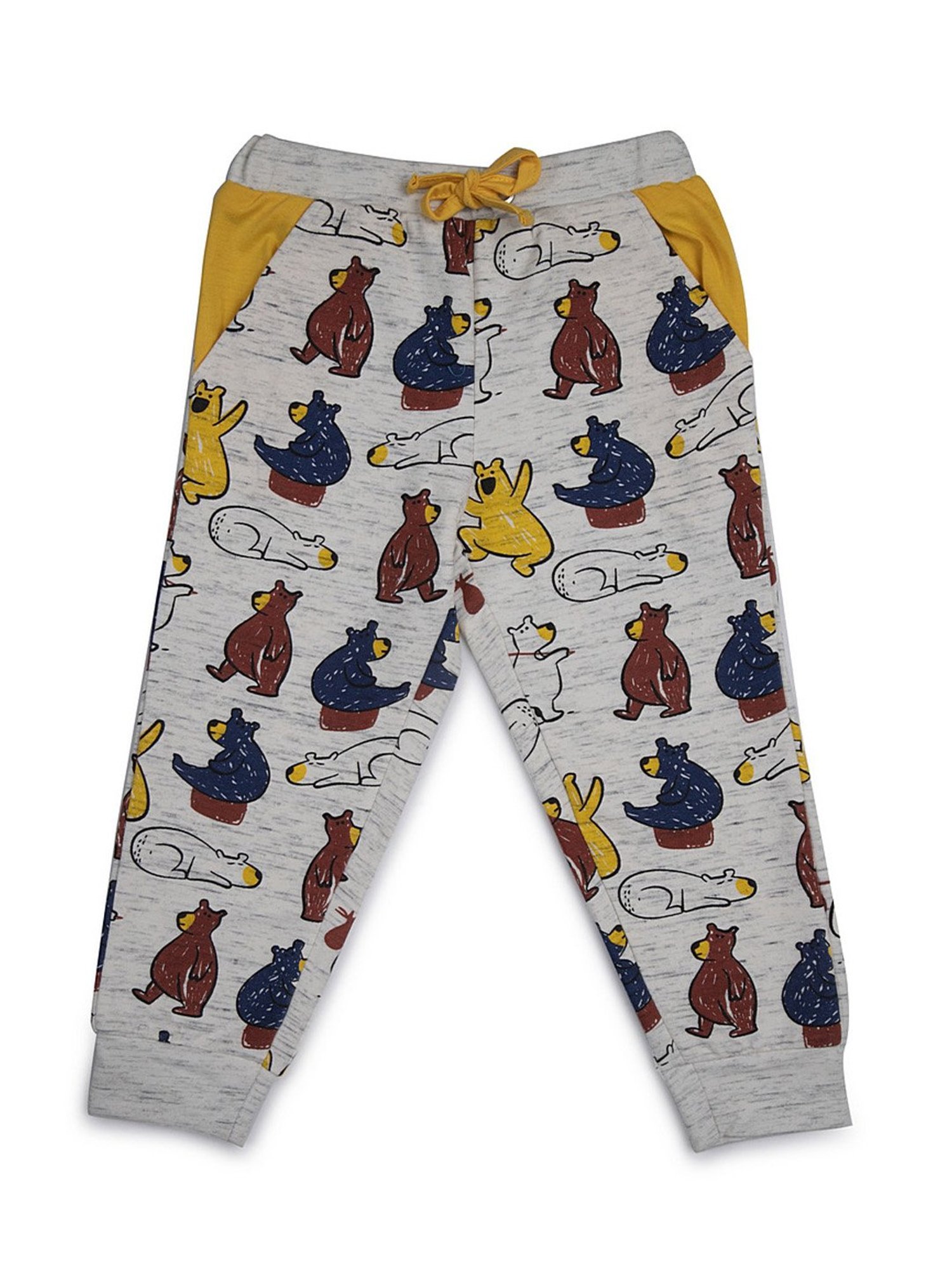 Lazy Shark Boys Grey Printed  Joggers