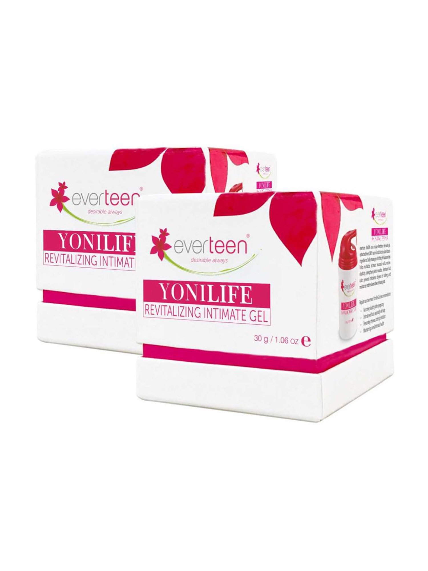 everteen Yonilife Revitalizing Intimate Gel for Women - 30 gm Each (Pack of 2)