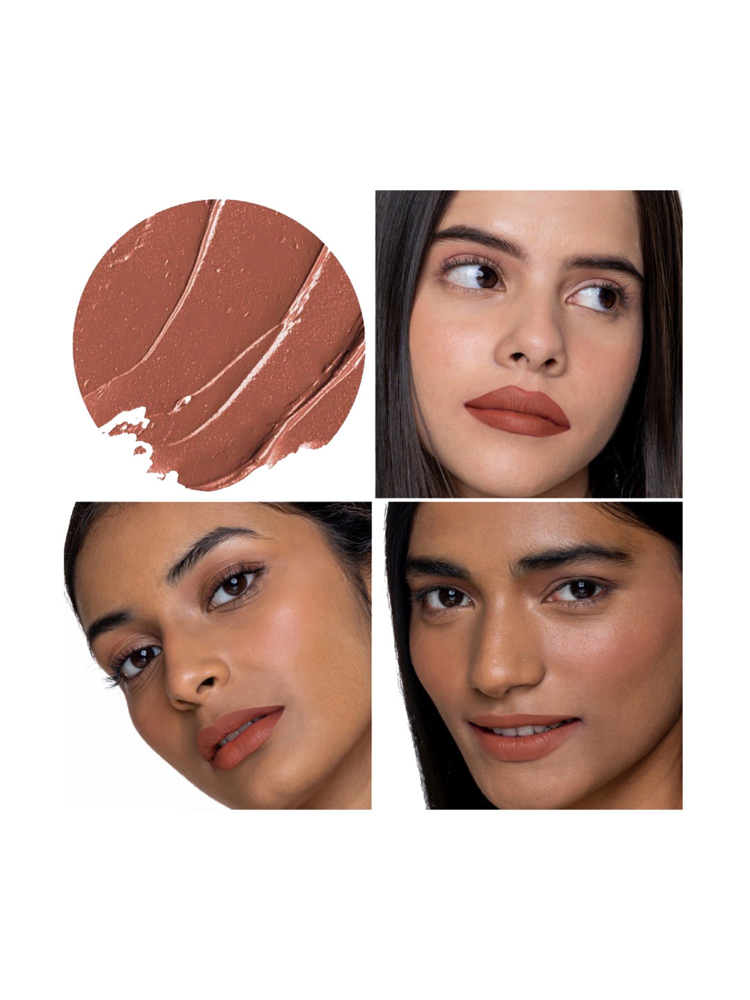 Kiro Beauty Airy Matte Long Lasting Liquid Lipstick Nude Mocha - 5 ml