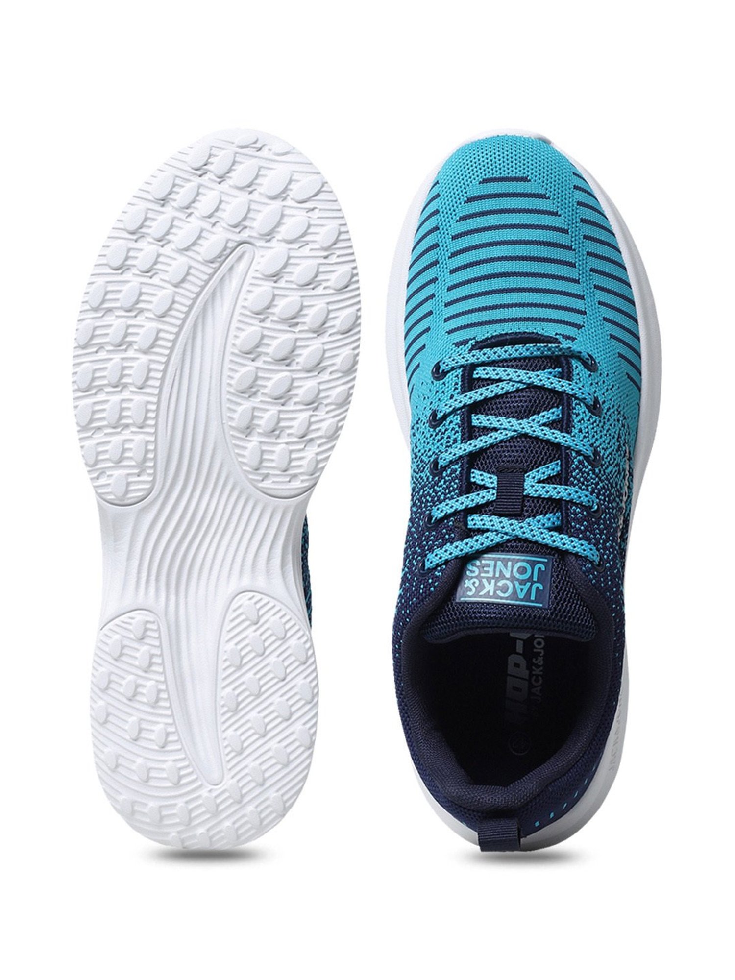 Jack & Jones Men's JFWA22 CEASER Blue Casual Sneakers