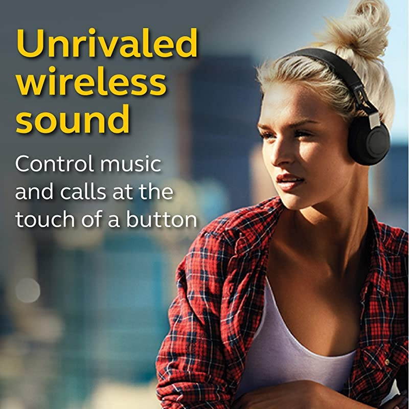 Move Style Edition, Beige &ndash; Wireless Bluetooth Headphones with Superior Sounds Quality, Long Battery Life, Ultra-Light and Comfortable Wireless Headphones, 3.5 mm Jack Connector Included