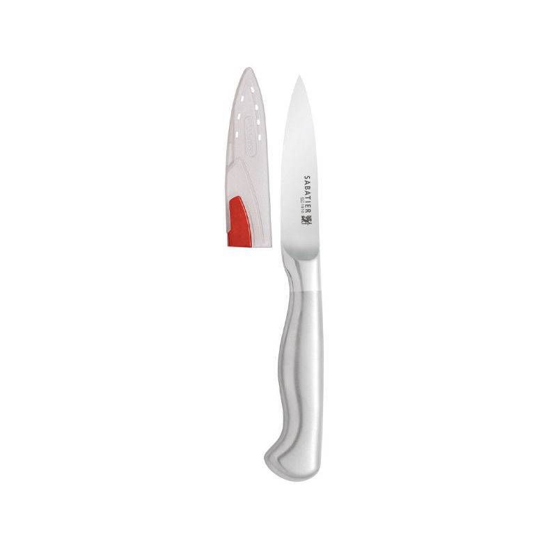 Sabatier Stainless Steel Edgekeeper Parer Knife with Sleeve