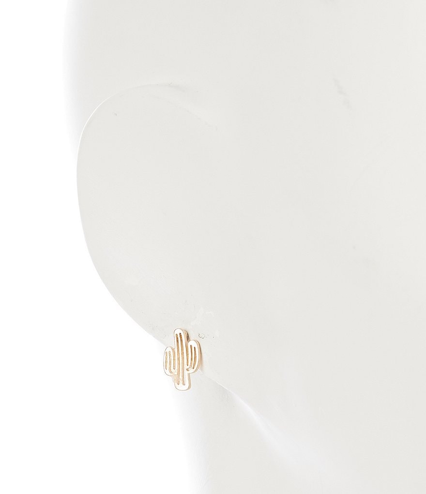 Southern Living Stone and Cactus Stud Set