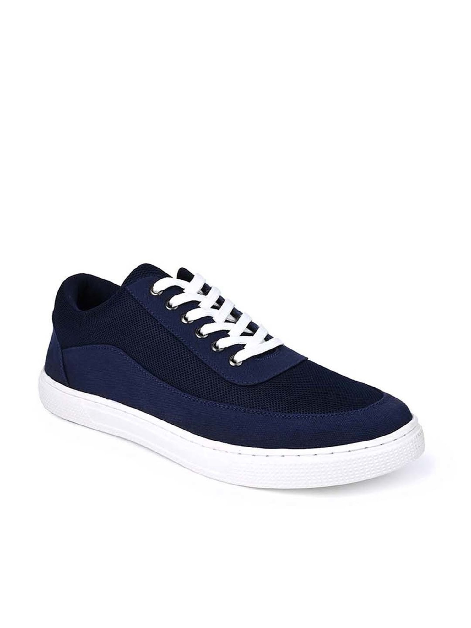 Styli Men's Navy Casual Sneakers