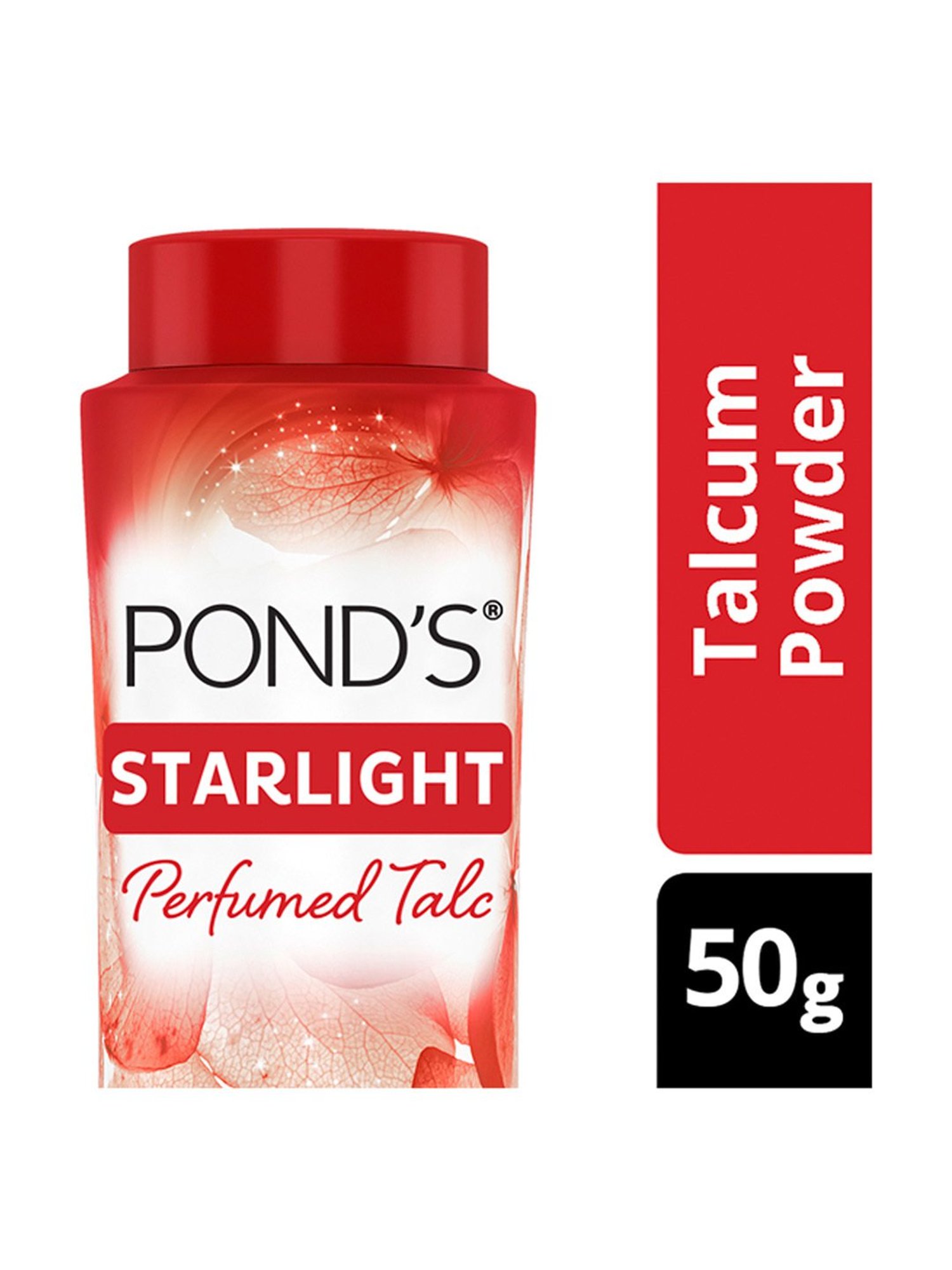 Pond's Starlight Perfumed Talc Orchid and Jasmin Notes - 100 gm