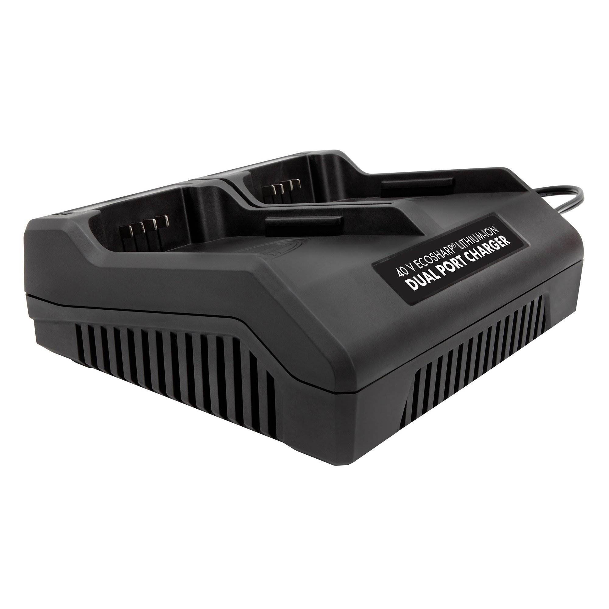 Sun Joe ICHRG40-DPC 40-DPC EcoSharp Lithium-Ion Battery Dual Port Charger