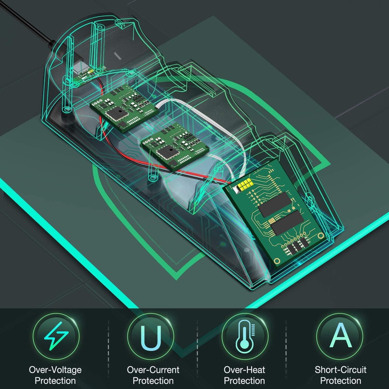 Xbox one Controller Charger Battery Packs, Controller Charging Station Compatible with Xbox One/One S/One X/One Elite, Charger for Xbox One Controller Battery Pack with 2 x 1200mAh Battery Packs
