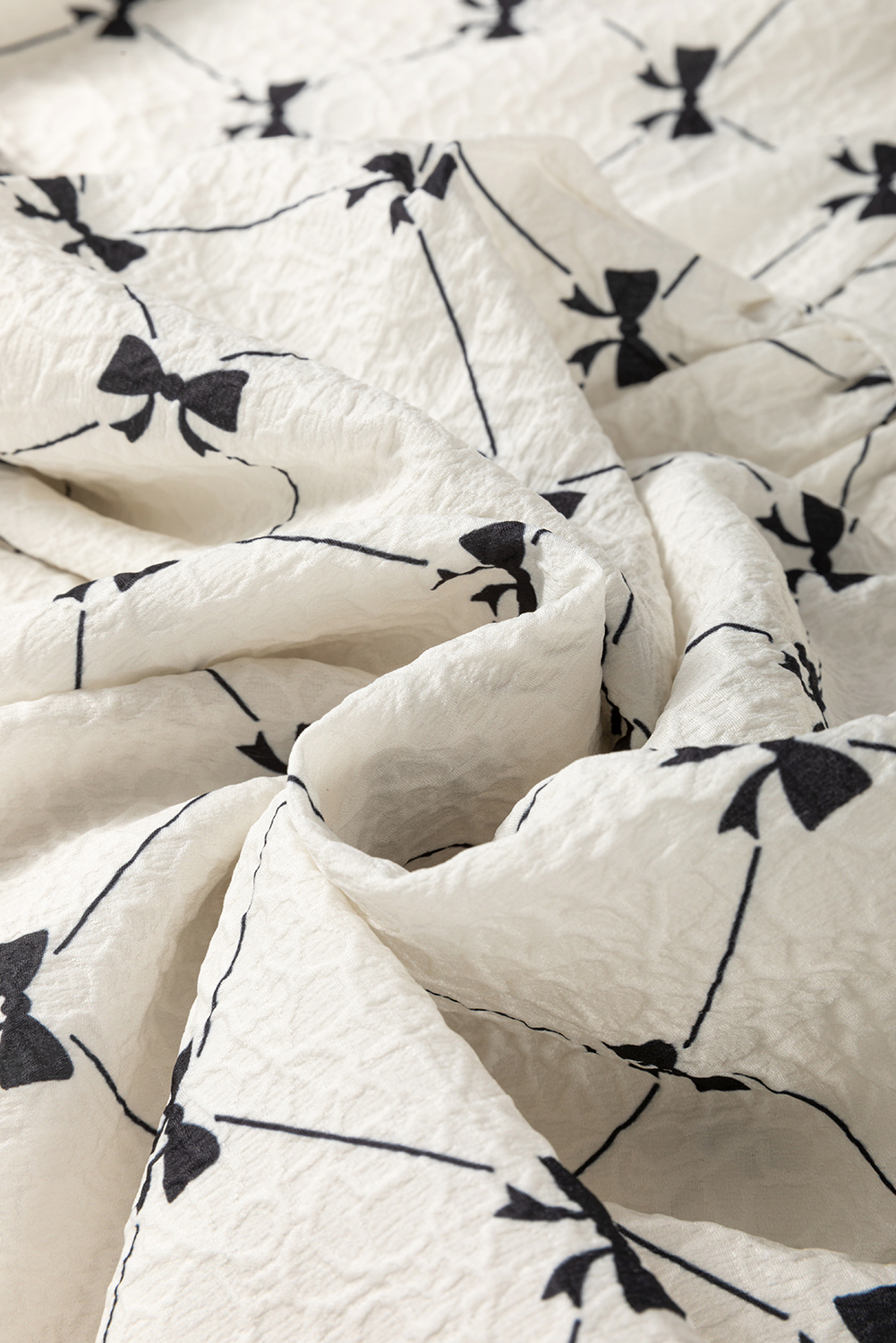 White Frill Mock Neck Sleeveless Tiered Floral Dress