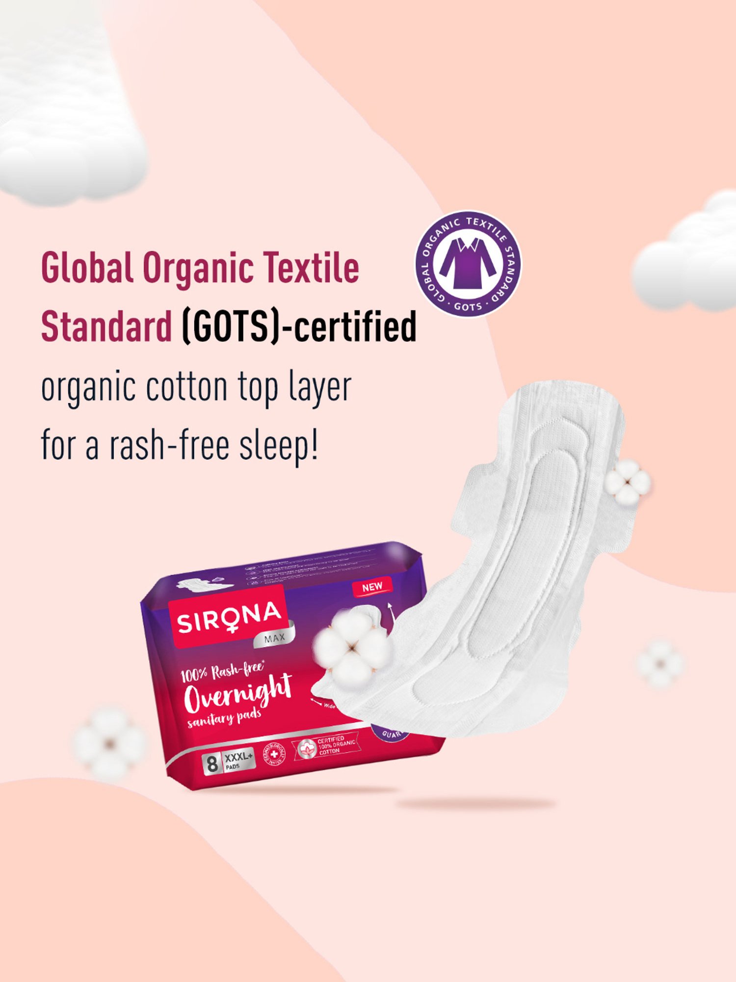 CARMESI Sensitive - 30 Pads - 30 XL