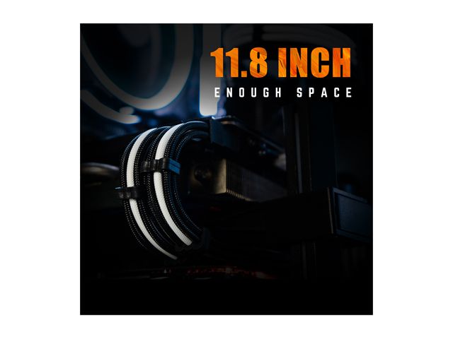 1M 16AWG Heavy Duty Power Extension Cord Power Extension Cable 3 Feet 1 Meters 3 Conductor NEMA 515P to NEMA 515R 13 Amp Power Cable ED70906