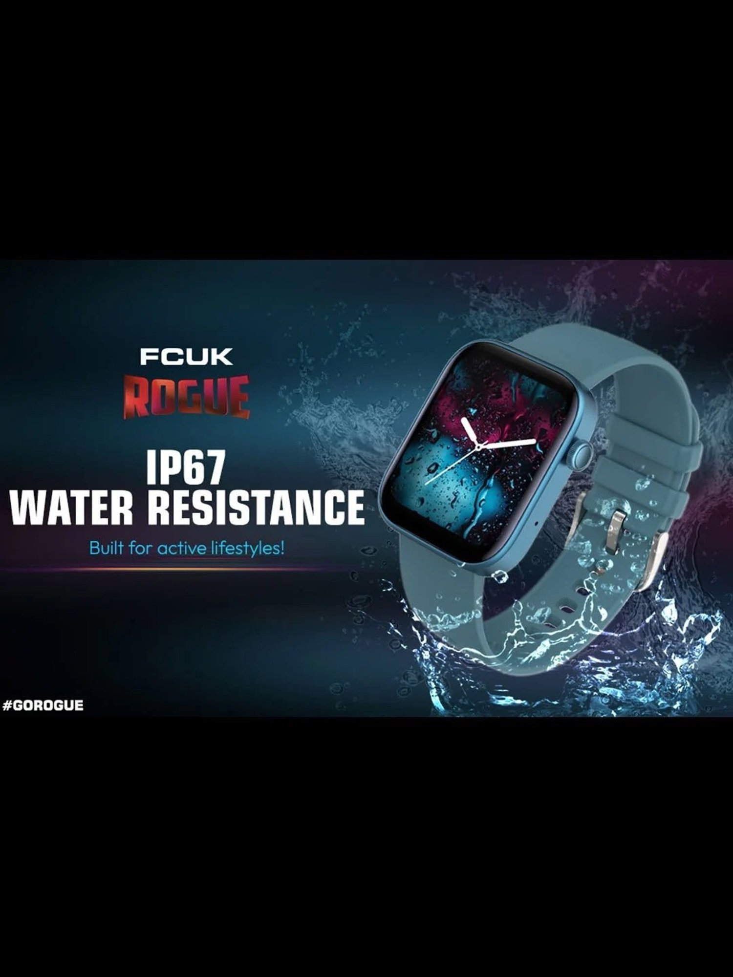 FCUK FCSW06-C ROGUE Unisex Smart watch