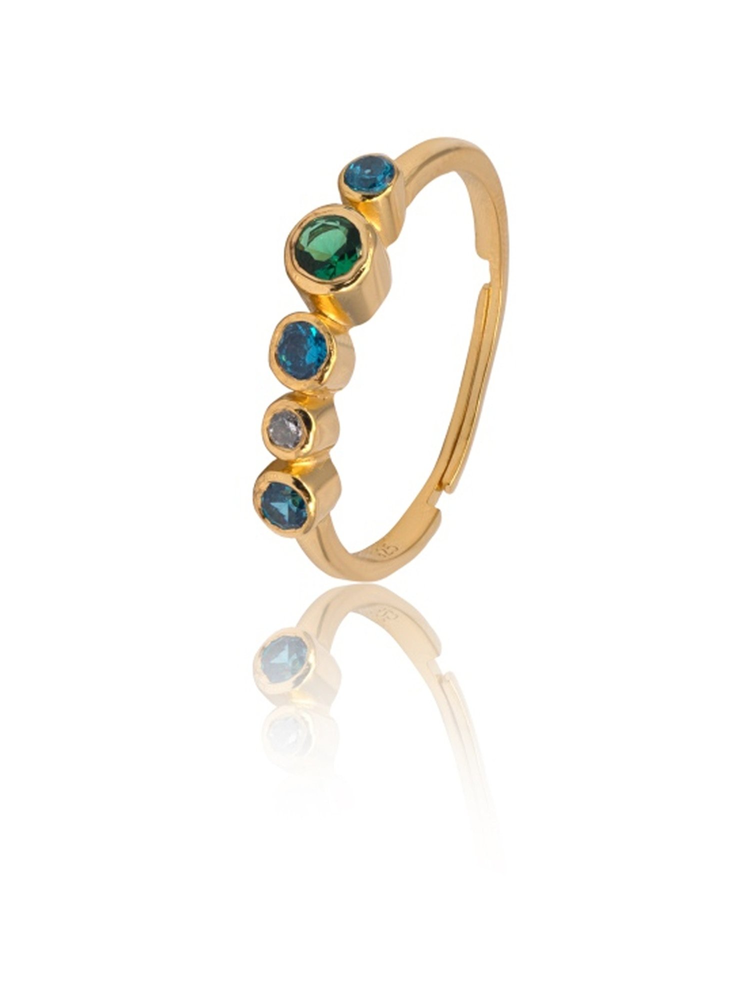 Palmonas Color Grade Gold Vermeil Ring