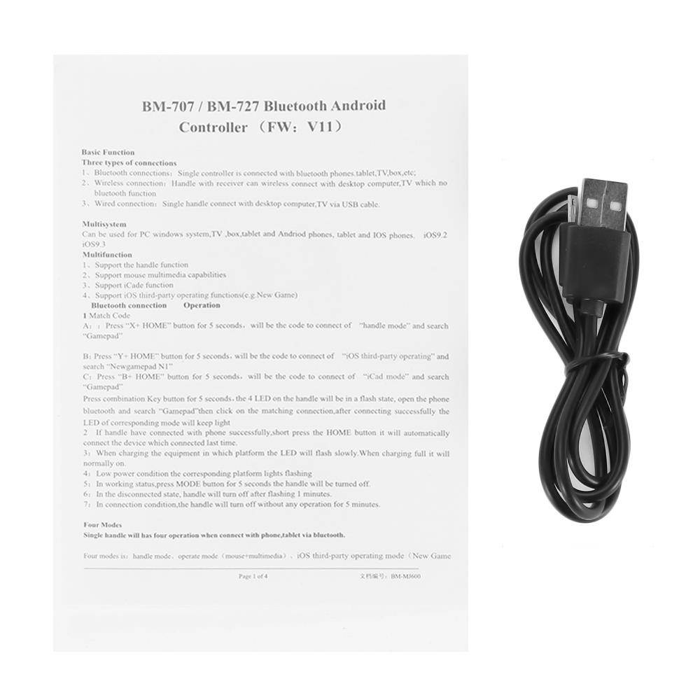 GEN GAME X3 Wireless Bluetooth Gamepad Joystick Compatible with iOS/ Android Smartphone/ Tablet / smart TV / TV box / Windows PC