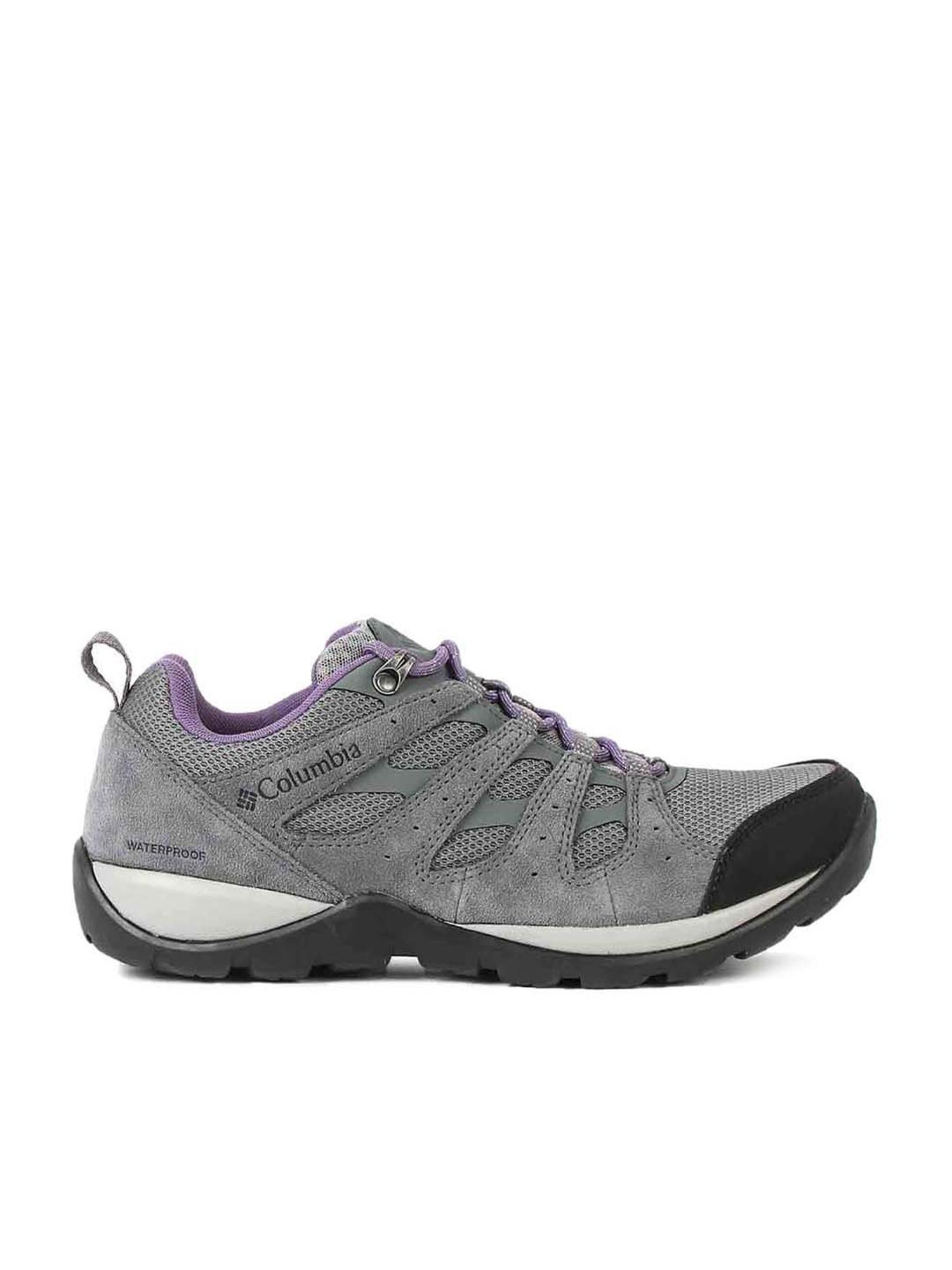 Columbia Women's REDMOND V2 WP Grey Hiking Shoes