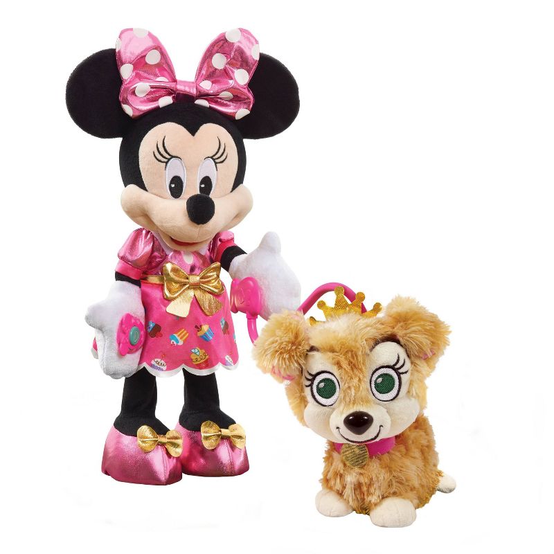 Disney Junior Minnie Mouse Party & Play Pup Plush