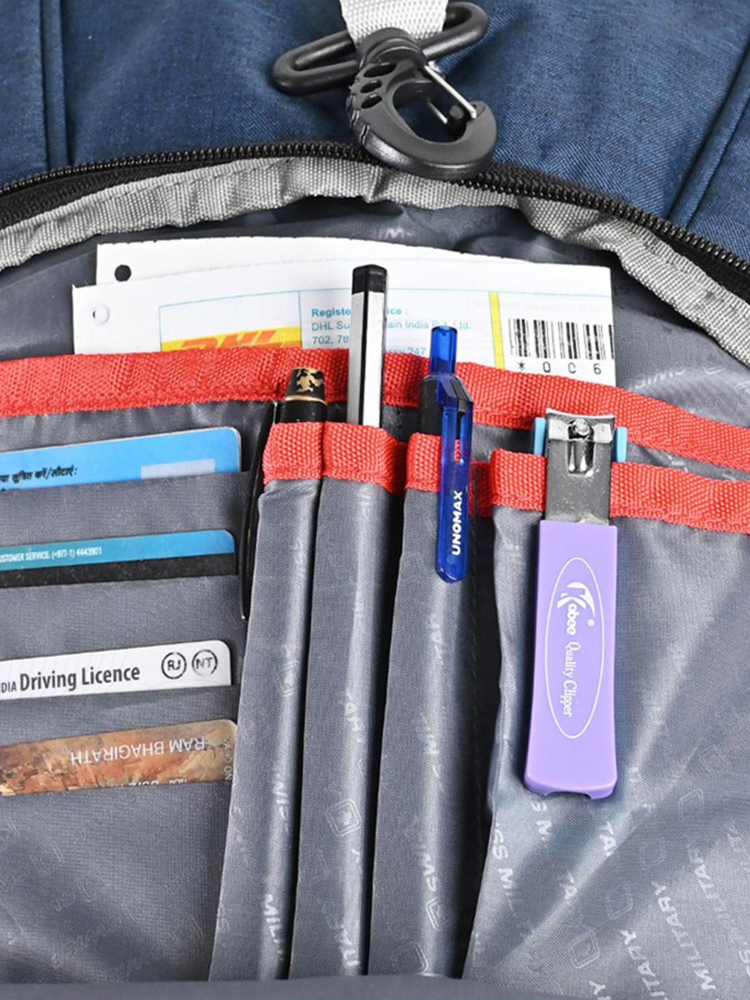 Swiss Military Navy Blue Backpack - 32 Ltrs