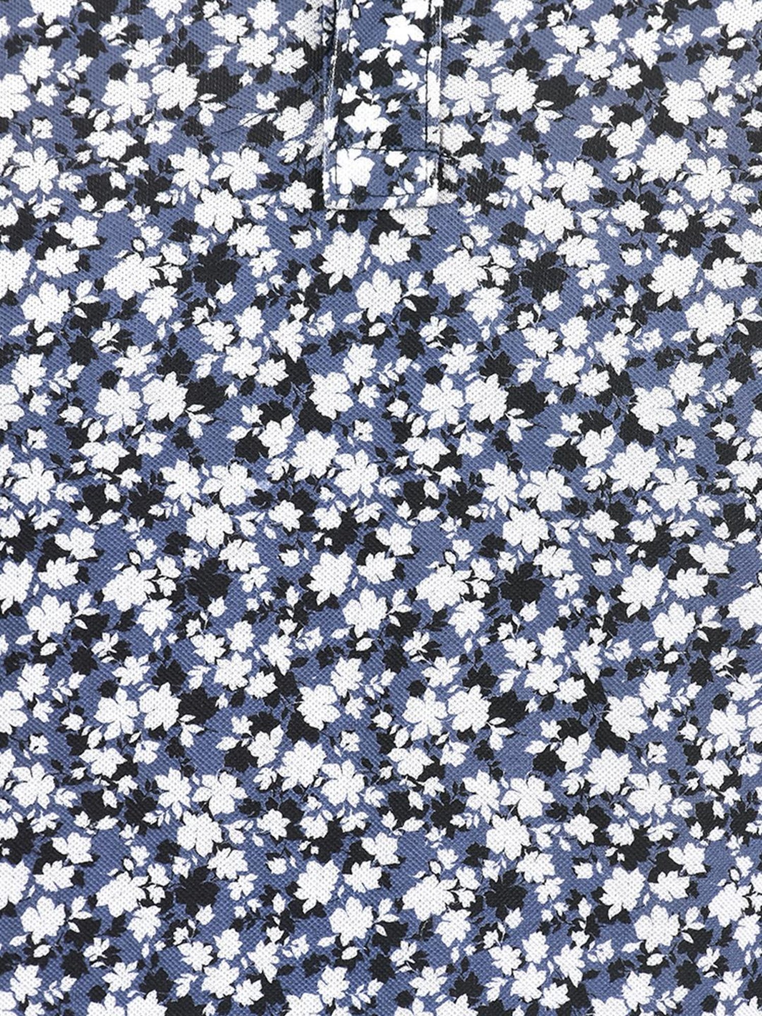 Numero Uno Multicolored Cotton Regular Fit Printed Polo T-Shirt